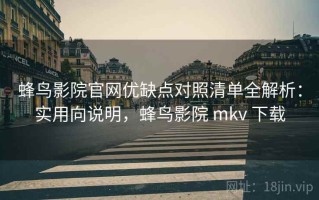 蜂鸟影院官网优缺点对照清单全解析：实用向说明，蜂鸟影院 mkv 下载