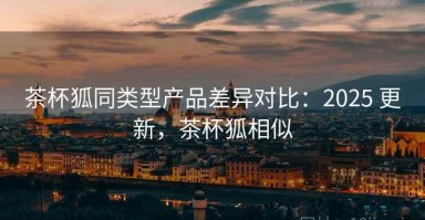茶杯狐同类型产品差异对比：2025 更新，茶杯狐相似