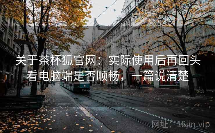 关于茶杯狐官网：实际使用后再回头看电脑端是否顺畅，一篇说清楚