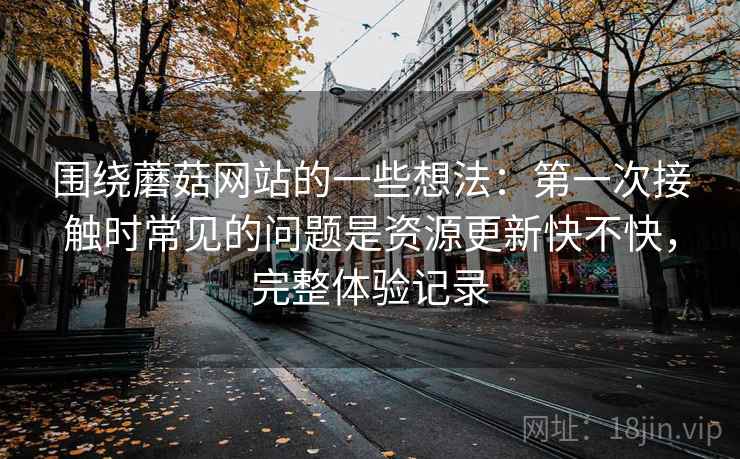 围绕蘑菇网站的一些想法：第一次接触时常见的问题是资源更新快不快，完整体验记录
